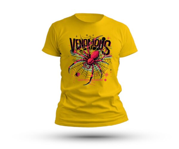 Venomous Men's Round Neck T-Shirt