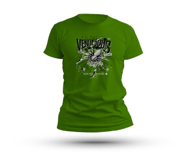 Venomous Men's Round Neck T-Shirt - Image 2