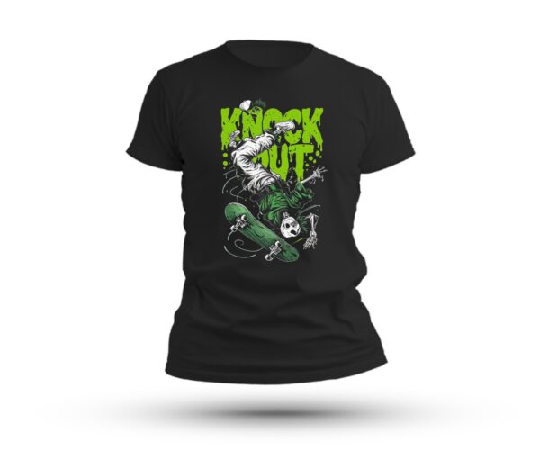 Knock Out Men's Round Neck T-Shirt