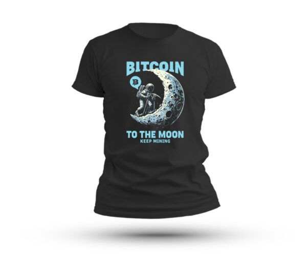 Bitcoin Men's Round Neck T-Shirt