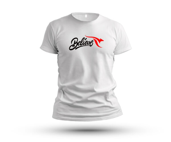 Believe Men's Round Neck T-Shirt - Image 2