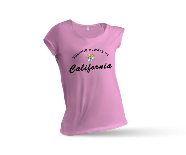 California Women's Round Neck T-Shirt