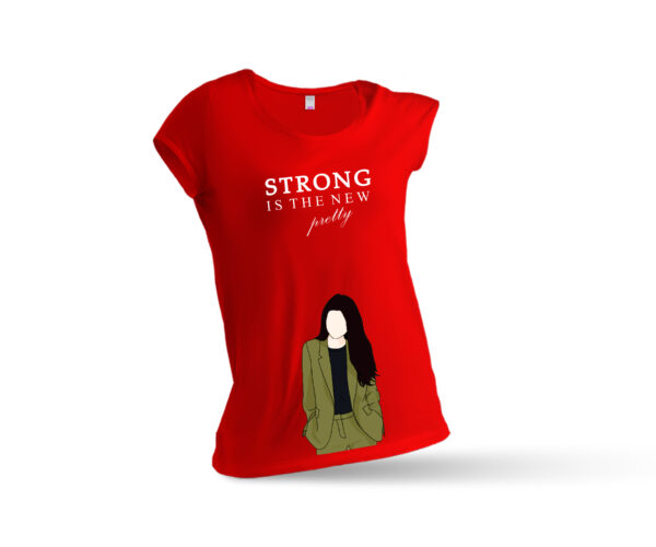 Strong Women Round Neck T-Shirt