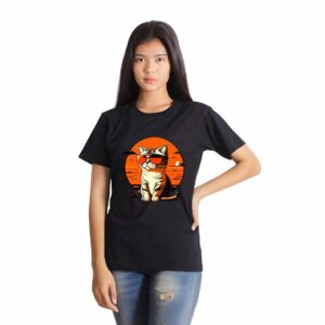 Sunset Chill – Women’s Premium Cotton T-Shirt