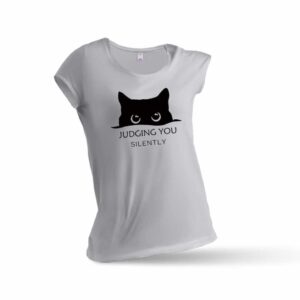 Silent Judge – Women’s Premium Cotton T-Shirt