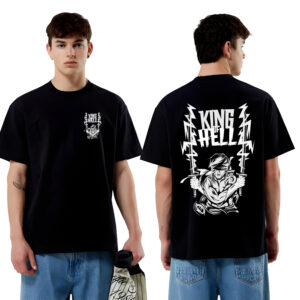 King of Hell – Oversized Premium Cotton T-Shirt