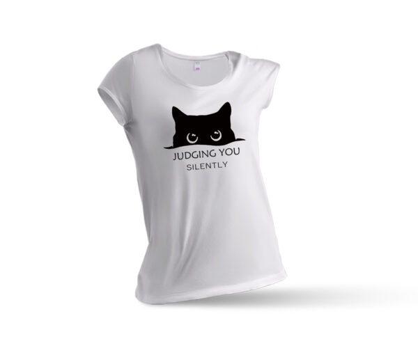 Silent Judge – Women’s Premium Cotton T-Shirt