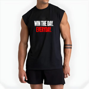 Win The Day Every Day – Men’s Gym Vest