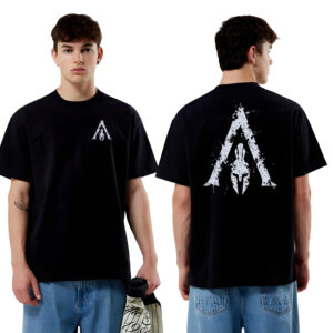 Classic Warrior – Oversized Premium Cotton T-Shirt