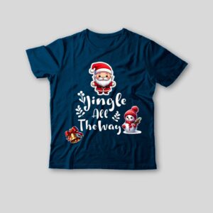 Jingle All The Way Christmas T-Shirt – Cute Festive Edition